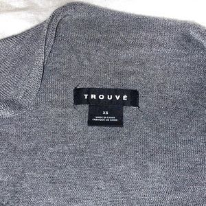 Grey OTS sweater